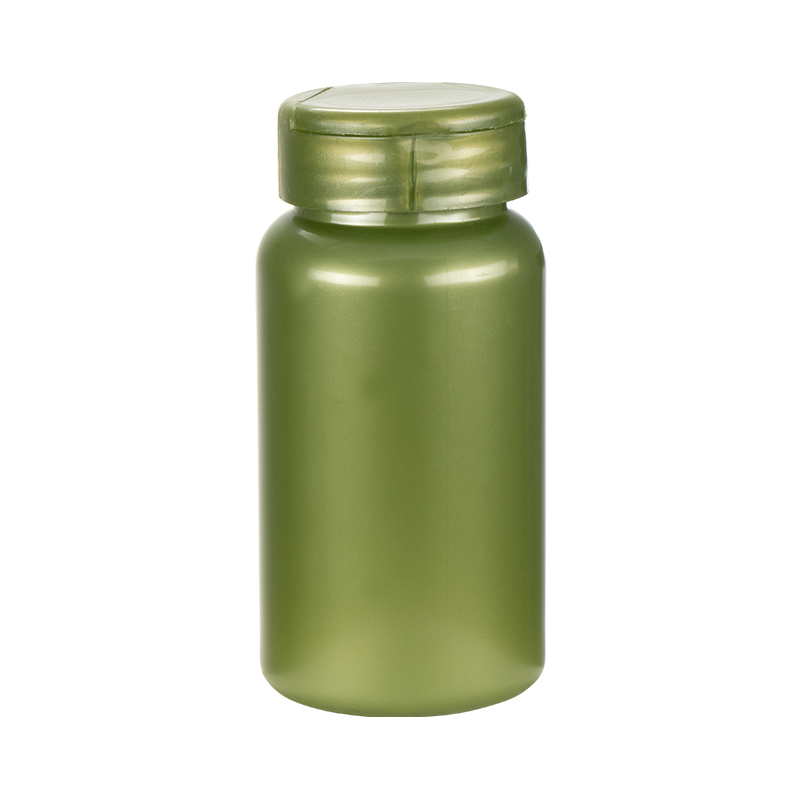 PET 120 ml korkea pyöreä pullo