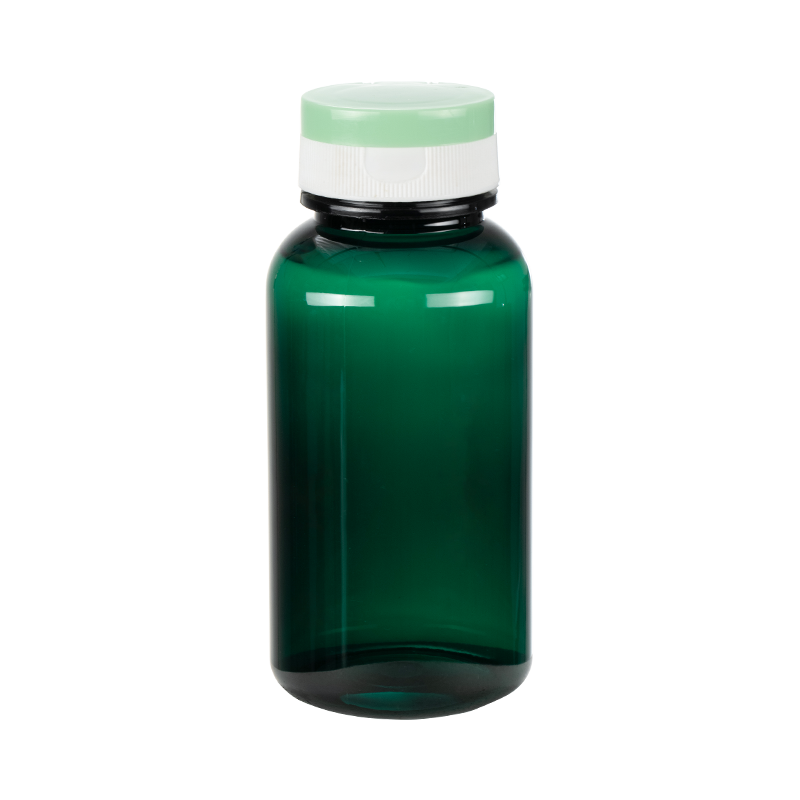 PET 200 ml korkea pyöreä pullo