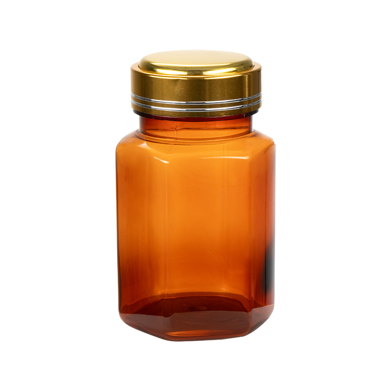 PET 175 ml kuusikulmainen pullo