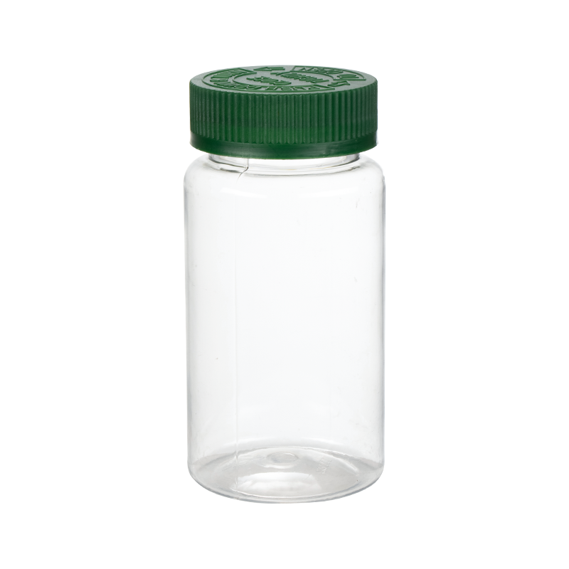 PET 200 ml korkea pyöreä pullo