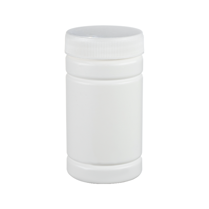 120 ml yksikerroksinen litteä kansi Hdpe-bambupullo